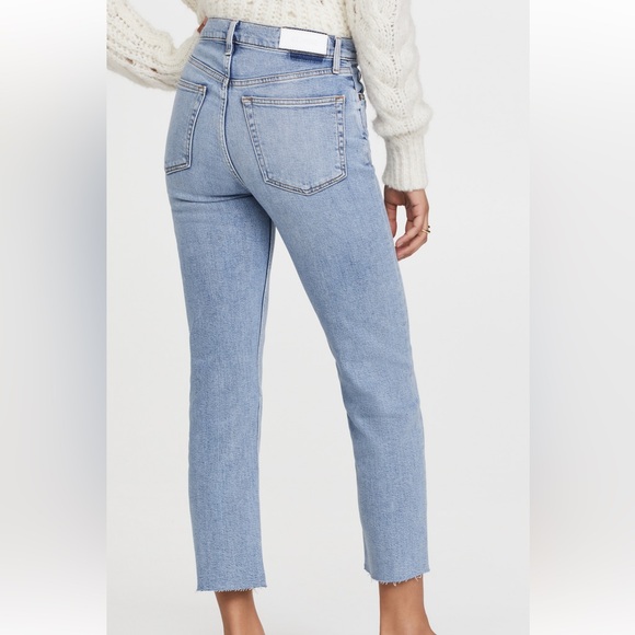 Re/Done 70s High Rise Comfort Stretch Stove Pipe - Picture 5 of 9